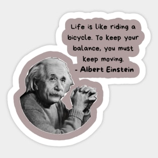 Albert Einstein Sticker